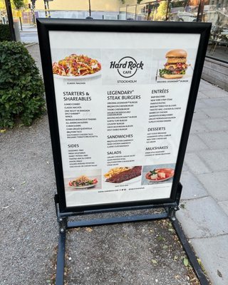 Menu photo 1 Hard Rock Cafe Stockholm, AB Menu photo 1 Hard Rock Cafe Stockholm, AB