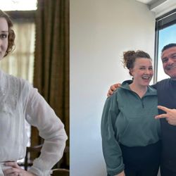 Ace Chiropractic Clinic - Dr Michael with Actor Marcella Lentz-Pope From Tv Series BoardWalk Empire