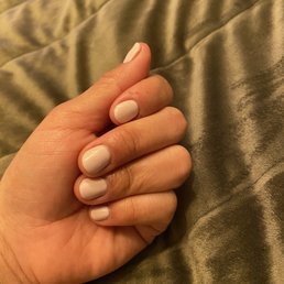 Gel Manicure (CND Cakepop layered with Romantique)