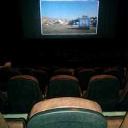 Pic of the crystal clear perfect movie screen and comfy seats!