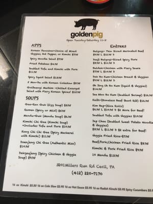 Menu photo 6 Golden Pig Cecil, PA Menu photo 6 Golden Pig Cecil, PA