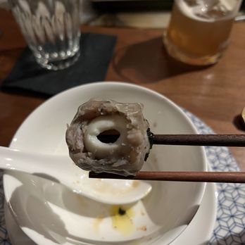 Mott 32 - Truffle and quail egg siu mai - Chinese Near Me - Toronto, Ontario