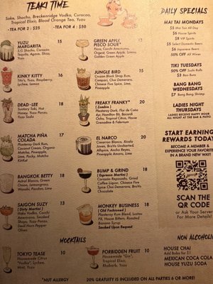 Menu photo 3 Roka Hula Orlando, FL