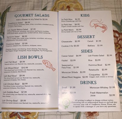 Menu photo 7 Medilish Mediteranean Grill Wesley Chapel, FL