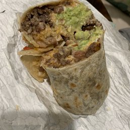Asada burrito