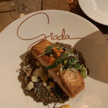 GIADA - Salmon with lentils - Italian Near Me - Las Vegas, Nevada GIADA - Salmon with lentils - Italian Near Me - Las Vegas, Nevada