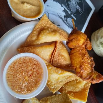 Bangkok 96 - Spicy Wonton  with Garlic Dipping Sauce - Thai Near Me - Dearborn, Michigan