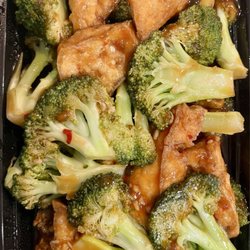 73. Broccoli with Garlic Sauce, add tofu