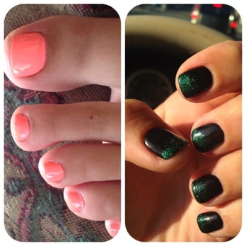 Sun Nails - Another beautiful mani/pedi with gel nails this time - Nail Salons Near Me - Los Angeles, California