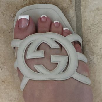 La Jolie Nails And Spa - French tip pedicure with acrylic toe - Nail Salons Near Me - Tracy, California La Jolie Nails And Spa - French tip pedicure with acrylic toe - Nail Salons Near Me - Tracy, California