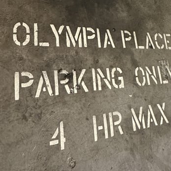 1. Olympia Place Customer Parking