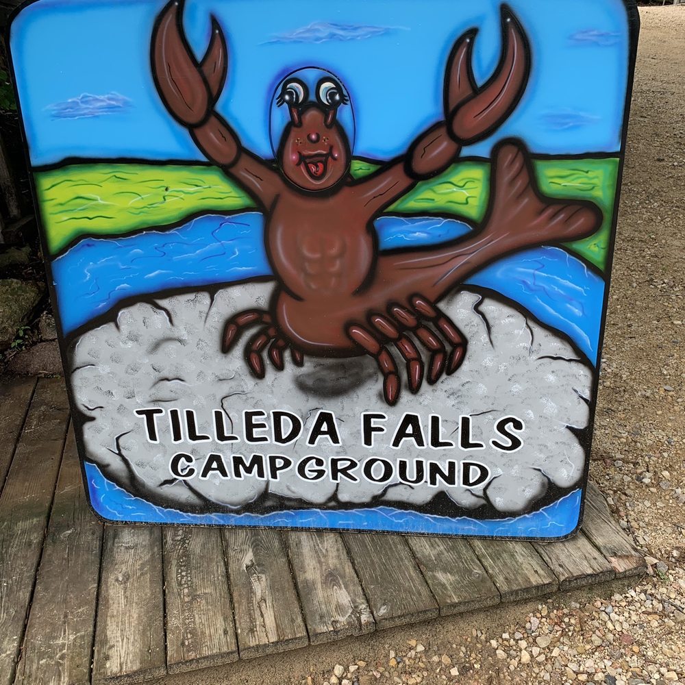 Tilleda Falls Campground - Their sign at the office - Campgrounds Near Me - Tilleda, Wisconsin Tilleda Falls Campground - Their sign at the office - Campgrounds Near Me - Tilleda, Wisconsin