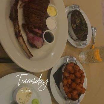 Ambrosia - Tomahawk steak & filet & tater tots! - Steakhouses Near Me - Watersound, Florida Ambrosia - Tomahawk steak & filet & tater tots! - Steakhouses Near Me - Watersound, Florida