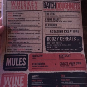 Batch Cafe & Bar - Menu - Donuts Near Me - Tucson, Arizona Batch Cafe & Bar - Menu - Donuts Near Me - Tucson, Arizona