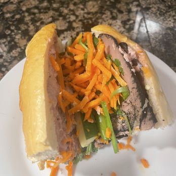Banh Mi and Rolls Factory - Beef A. 1 Baguette & 1 Drink - Vietnamese Near Me - Martinez, California