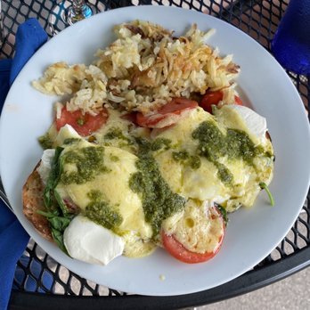 The Greenery Cafe - Caprese Benedict - Breakfast & Brunch Near Me - Ogunquit, Maine The Greenery Cafe - Caprese Benedict - Breakfast & Brunch Near Me - Ogunquit, Maine