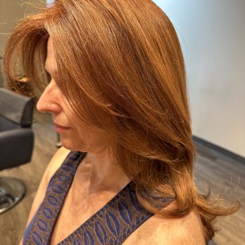 Bond Beauty Collective - Butterfly haircut and custom red hair color - Hair Stylists Near Me - Shawnee, Kansas Bond Beauty Collective - Butterfly haircut and custom red hair color - Hair Stylists Near Me - Shawnee, Kansas