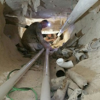 A&T Service Plumbing - 75' tunnel under a house - Plumbing Near Me - Austin, Texas A&T Service Plumbing - 75' tunnel under a house - Plumbing Near Me - Austin, Texas