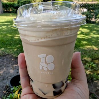 Torotea - Popcorn Milk Tea With Brown Sugar Tapiochi and Vanilla Cloud Top - Coffee & Tea Near Me - San Marino, California Torotea - Popcorn Milk Tea With Brown Sugar Tapiochi and Vanilla Cloud Top - Coffee & Tea Near Me - San Marino, California