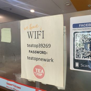 TeaTop - WiFi - Bubble Tea Near Me - Newark, California