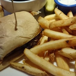 Sharis - Redmond - Not much meat in the prime rib dip.