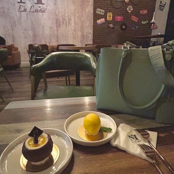 La Luna Tea and Dessert Bar - Coconut Mousse & Lemon Mousse 6/24/26 - Desserts Near Me - Las Vegas, Nevada