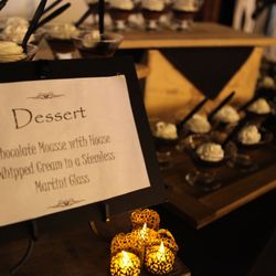 Cabana Dave's Catering - Dessert for our Black and White themed party!