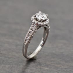 Diamond Halo Ring