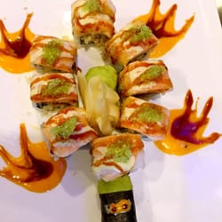 Mason Wok and Sushi - Green Turtle Roll !!yummy ,yummy!!