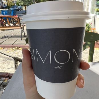 Simona Cafe - Latte (they were already out of mugs around 12pm) - Coffee & Tea Near Me - Arlington, Virginia Simona Cafe - Latte (they were already out of mugs around 12pm) - Coffee & Tea Near Me - Arlington, Virginia