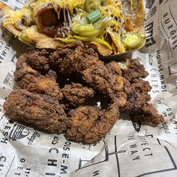 Wayback Burgers - Irish Nachos and Chicken Tenders (take 1) - American Near Me - San Antonio, Texas Wayback Burgers - Irish Nachos and Chicken Tenders (take 1) - American Near Me - San Antonio, Texas