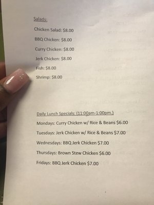 Menu photo 3 Island Mix Restaurant Buffalo, NY
