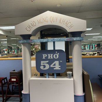 Pho 54 - a sign in a restaurant - Vietnamese Near Me - Garden Grove, California Pho 54 - a sign in a restaurant - Vietnamese Near Me - Garden Grove, California