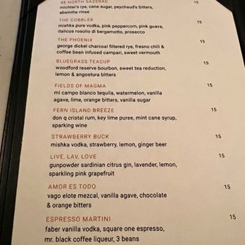 Blackworth Live Fire Grill - Cocktails - Steakhouses Near Me - Lititz, Pennsylvania