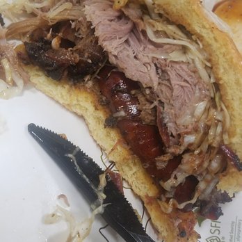 Cattleack Barbeque - Toddfather cut in half - Barbeque Near Me - Dallas, Texas