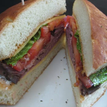White Rabbit Bakery - Roast beef sammie on delicious focaccia bread - Bakeries Near Me - Aurora, Oregon White Rabbit Bakery - Roast beef sammie on delicious focaccia bread - Bakeries Near Me - Aurora, Oregon