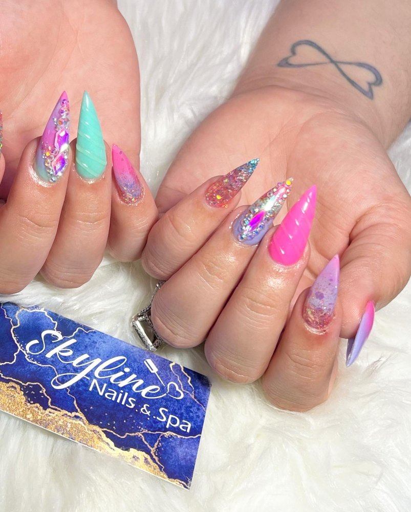 SKYLINE NAILS & SPA 111 Photos & 15 Reviews 2050 W Poplar Ave
