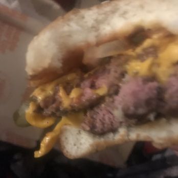 McDonald's - a hamburger with cheese and pickles - Fast Food Near Me - Lower Burrell, Pennsylvania