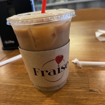 Fraise Cafe - iced coffee - Creperies Near Me - Fullerton, California Fraise Cafe - iced coffee - Creperies Near Me - Fullerton, California