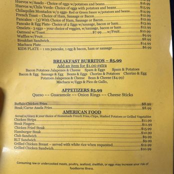 Nana's Cafe - Menu as of 1/14/2024 - Mexican Near Me - Jal, New Mexico Nana's Cafe - Menu as of 1/14/2024 - Mexican Near Me - Jal, New Mexico