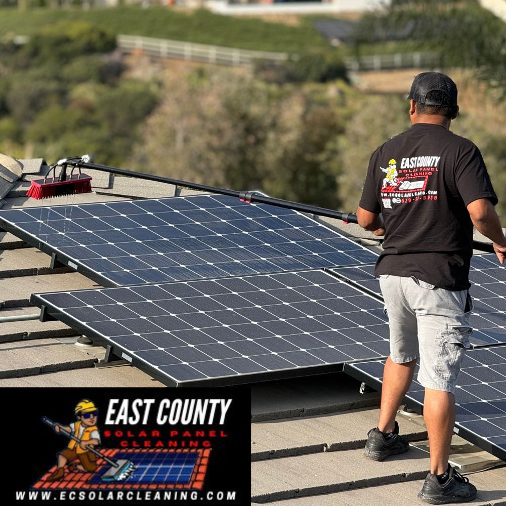 Slide of East County Solar Panel Cleaning