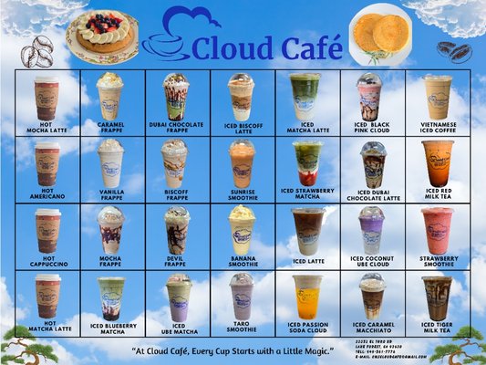 Menu photo 2 Cloud Cafe Lake Forest, CA Menu photo 2 Cloud Cafe Lake Forest, CA