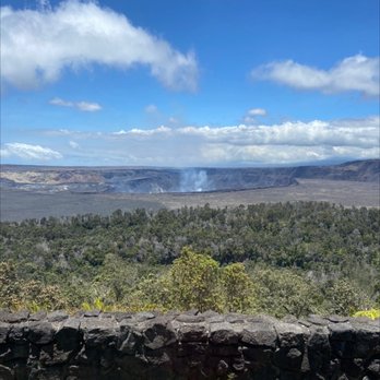 Volcano House - View from the house - Hotels Near Me - Hawaii Natl Park, Hawaii