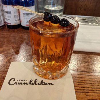 The Crunkleton - Bourbon cocktail - Cocktail Bars Near Me - Charlotte, North Carolina