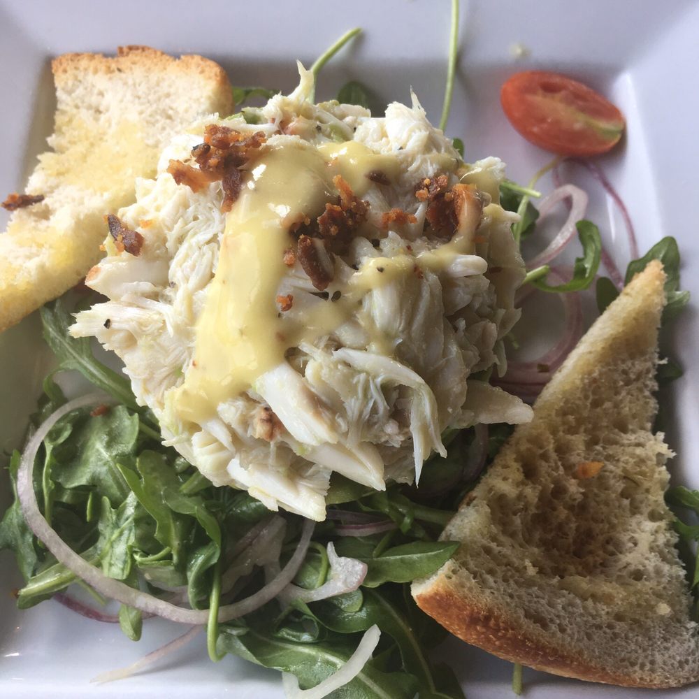 Edgewater Restaurant - Crab avocado salad - Seafood Near Me - Hampton Bays, New York Edgewater Restaurant - Crab avocado salad - Seafood Near Me - Hampton Bays, New York