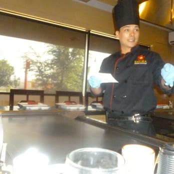 Sakura - Master Griller Checking Orders - Japanese Near Me - St. George, Utah