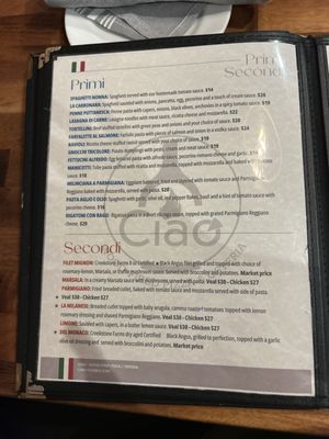 Menu photo 1 Ciao Osteria Centreville, VA Menu photo 1 Ciao Osteria Centreville, VA