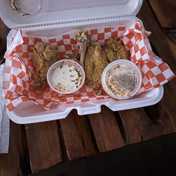 Eat Wit Yo Eyez - Lemon pepper wings! These wings are so delicious. That ranch OMG! - Cajun/Creole Near Me - San Antonio, Texas