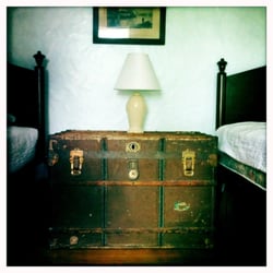 Overbrook House - One of the double bedrooms.