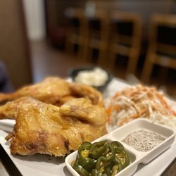 OB Square - Korean Fried whole chicken.